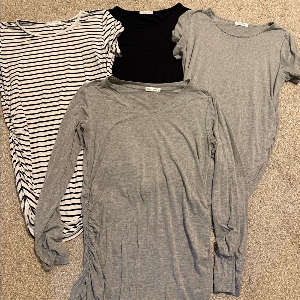 Smallshow maternity tshirts womens size medium bundle